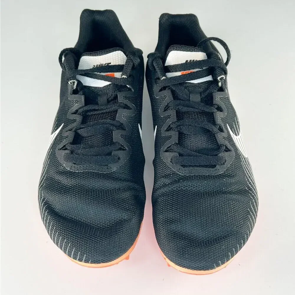 Nike Zoom Rival M 9 Racing Track Field Shoes Sprinting Black Women 8 / Men 6.5